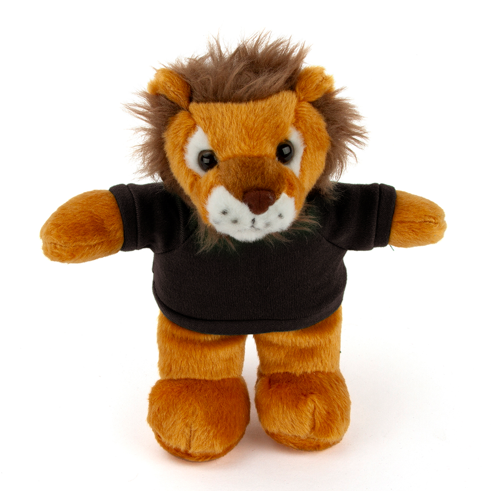 Custom Lion Stuffed Animal with Personalized T-Shirt – 8