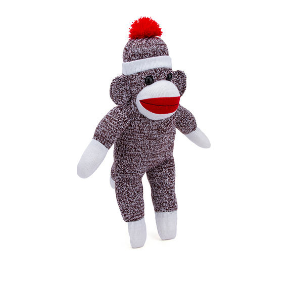 Sock Monkey 16" Brown