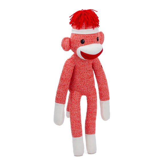 Sock Monkey 20" Orange