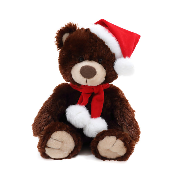 Christmas Noah Teddy Bear with Hat 12''