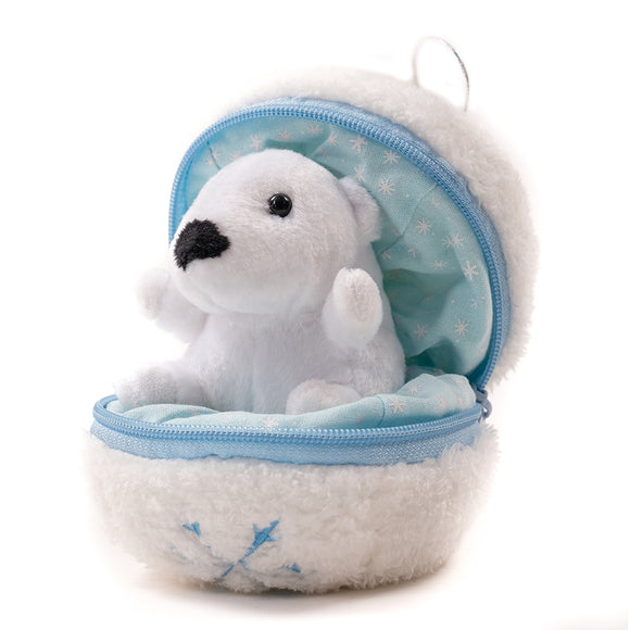 Zip Up Snowball Polar Bear