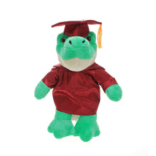 8'' Graduation Gator Plush Stuffed Animal Toys with Cap and Personalized Gown