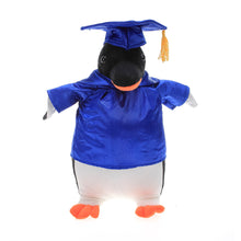 12'' Graduation Penguin Plush Stuffed Animal Toys with Cap and Personalized Gown 12''