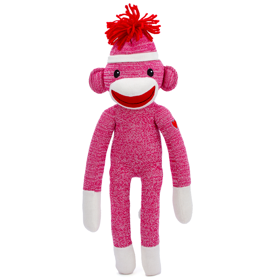 Pink Sock Monkey 20