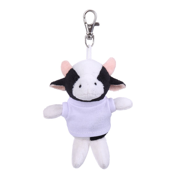 Cow Keychain with Tee 4"