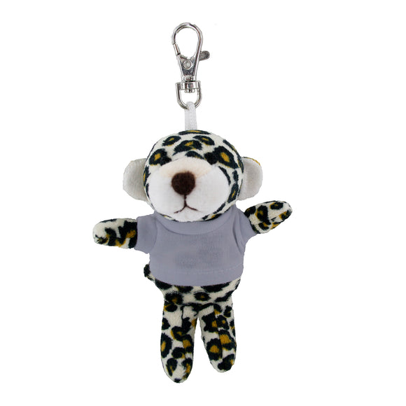 Leopard Keychain with Tee 4"