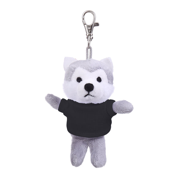 Husky Keychain with Tee 4"
