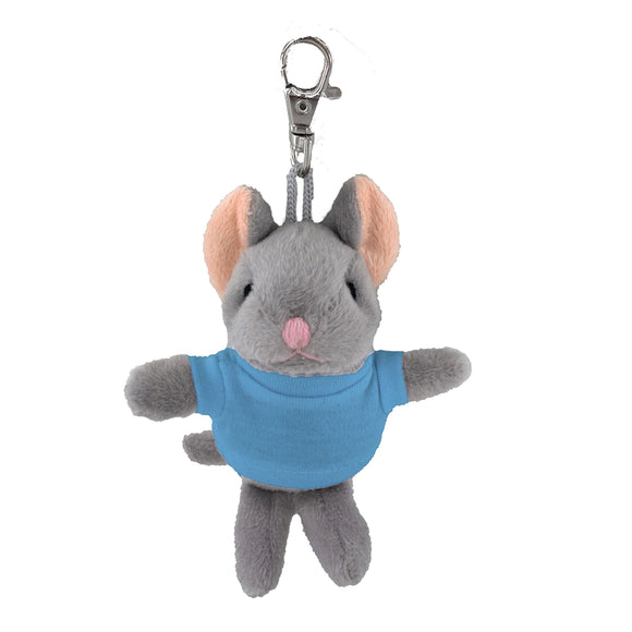 Mouse Keychain with Tee 4"