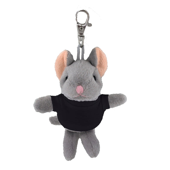 Mouse Keychain with Tee 4"