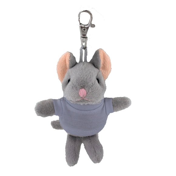 Mouse Keychain with Tee 4"
