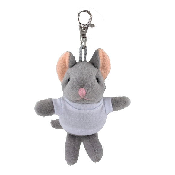 Mouse Keychain with Tee 4"