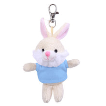 Soft Plush Bunny Keychain with Tee