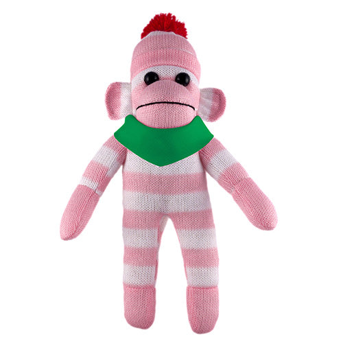 Pink stuffed outlet monkey