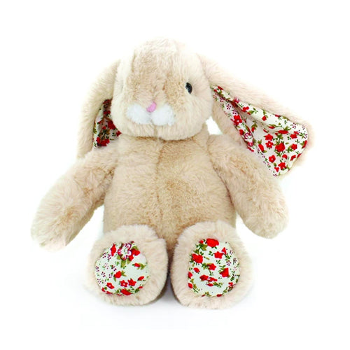 Way To Celebrate Easter Plush Jumbo Bunny Easter Basket, Cream 