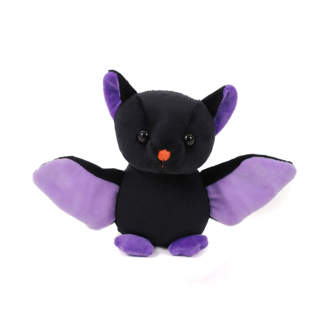Plushland Halloween Black Bat Stuffed Animal Plush Toys,Soft Toy Gifts for Kids 6 Inch