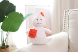 Plushland Halloween Ghost Stuffed Animal Plush Toys,Soft Toy Gifts for Kids 7 Inch