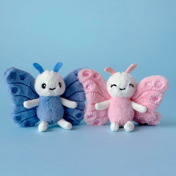 Magnetic Butterfly Duo - Bluebel & Blossom 4''