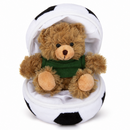 Soccer Ball Zip Up Bear - plush stuffed animal from Plushland