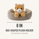Cattery W/ tabby cat - additional plush stuffed animal photo 26