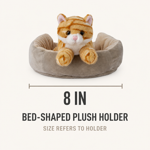 Cattery W/ tabby cat - additional plush stuffed animal photo 26
