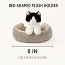 Cattery W/Black-and-White Cat - additional plush stuffed animal photo 3