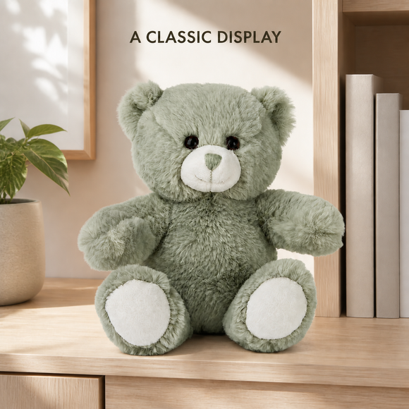 Green Soft Bear 8"