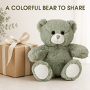 Green Soft Bear 8"-6
