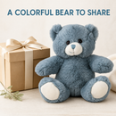 Blue Soft Bear 8"-6