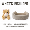 Cattery W/ tabby cat - additional plush stuffed animal photo 30