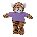 Soft Plush Tiger with Tee 8"-9