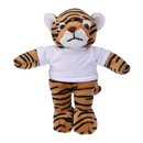 Soft Plush Tiger with Tee 8"-2