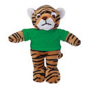 Soft Plush Tiger with Tee 8"-11