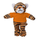Soft Plush Tiger with Tee 8"-16