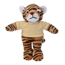 Soft Plush Tiger with Tee 8"-14