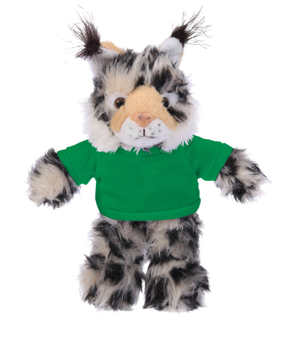 Floppy Wild Cat with Tee 8"