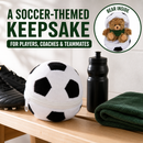 Soccer Ball Zip Up Bear - additional plush stuffed animal photo 11