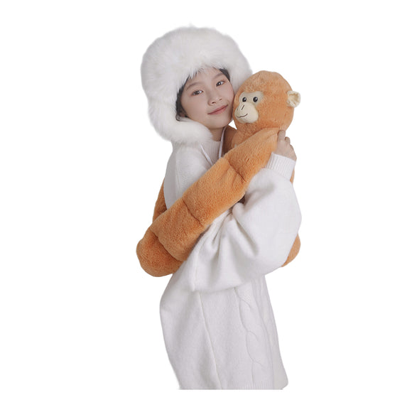 Weighted Plush Monkey Hugger