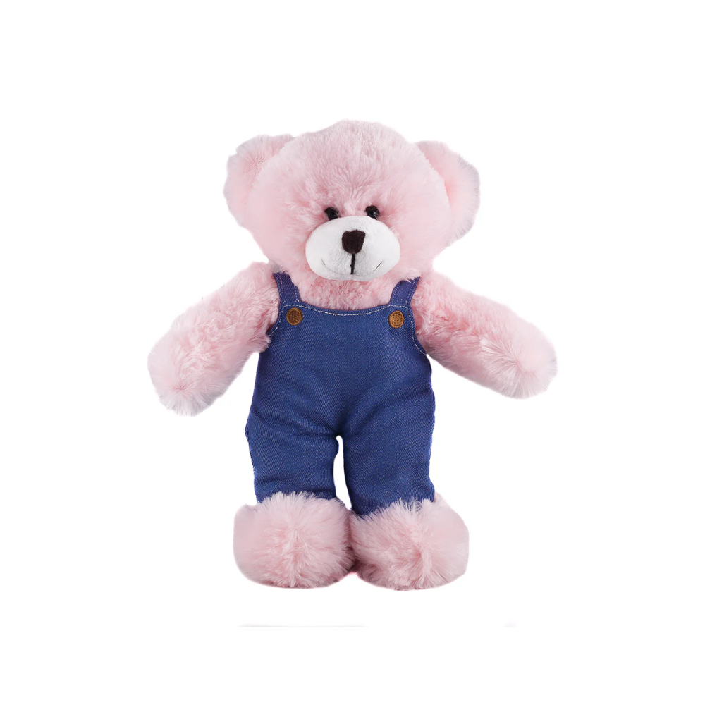 Personalized Stuffed Animal Overalls 12"