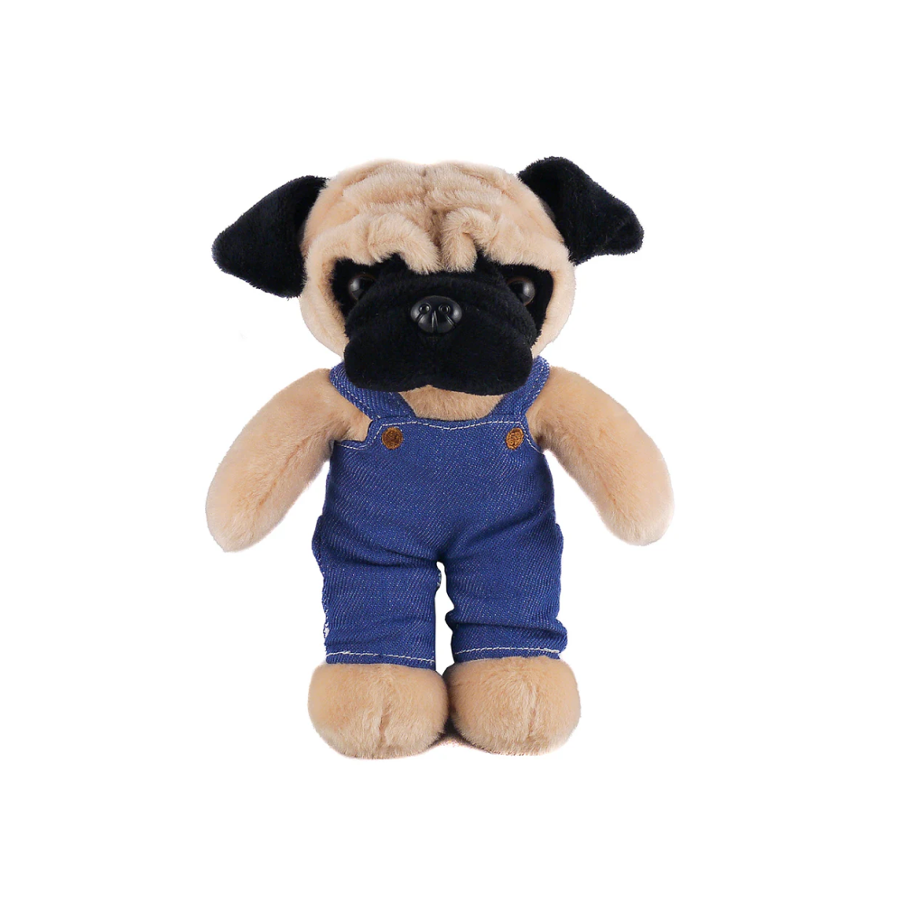 Personalized Stuffed Animal Overalls 12"