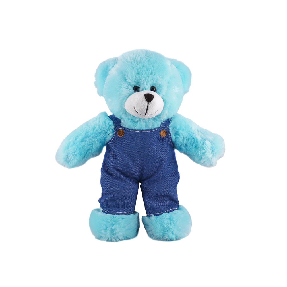 Personalized Stuffed Animal Overalls 12"