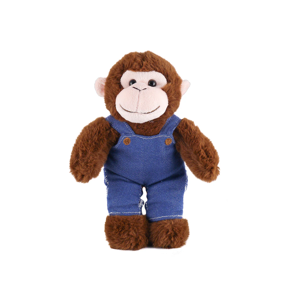 Personalized Stuffed Animal Overalls 12"