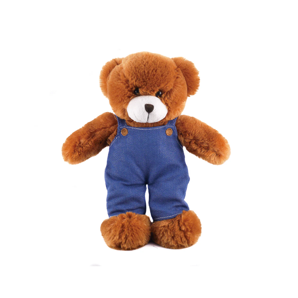 Personalized Stuffed Animal Overalls 12"