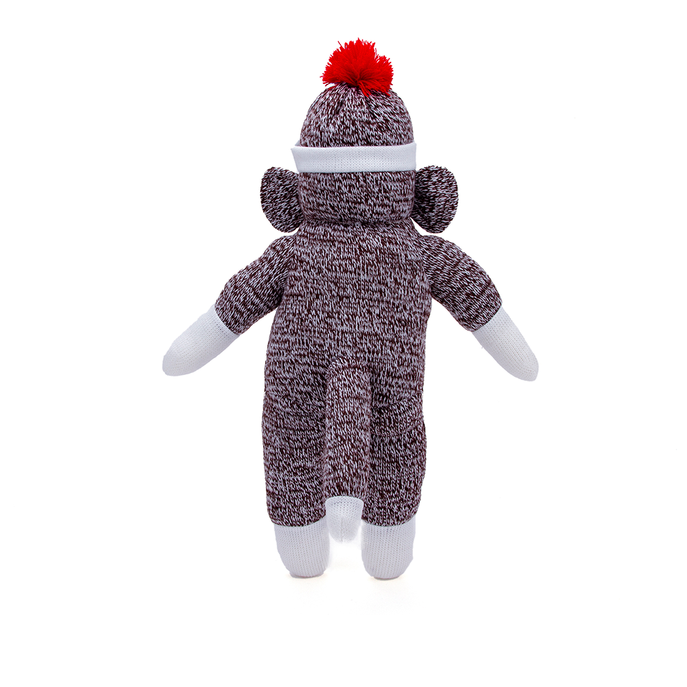 Sock Monkey 16" Brown