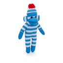 Sock Monkey 16" Blue-2