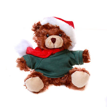 Christmas Chocolate Bear with Custom Shirt 6''