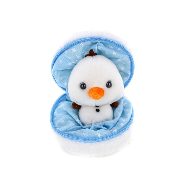 Holiday Zippy Zip Up Snowball Animals-Snowman