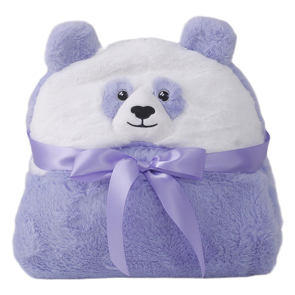 Panda Weighted Hoodie Blanket