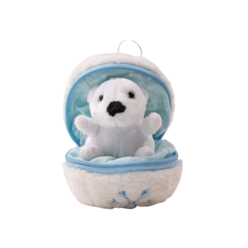 Zip Up Snowball Polar Bear