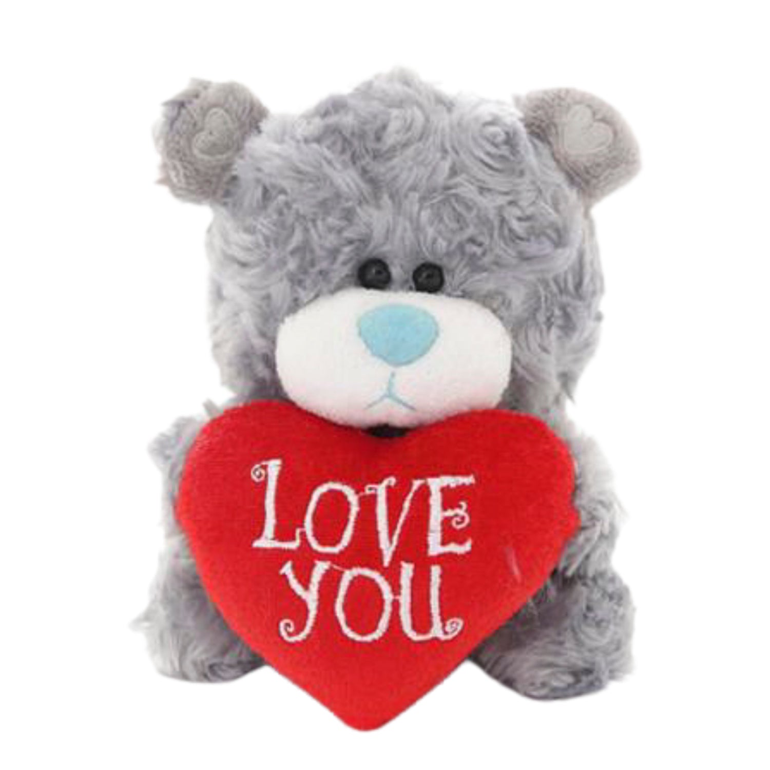 Qbeba Bear Love You Gray 6''