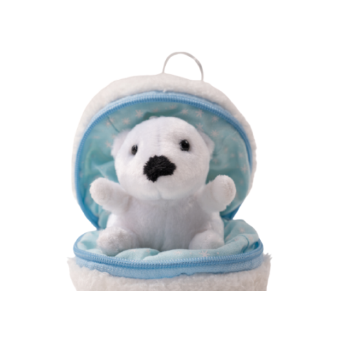 Zip Up Snowball Polar Bear